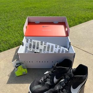 Nike Zoom Rival Distance Track Shoes w/spikes